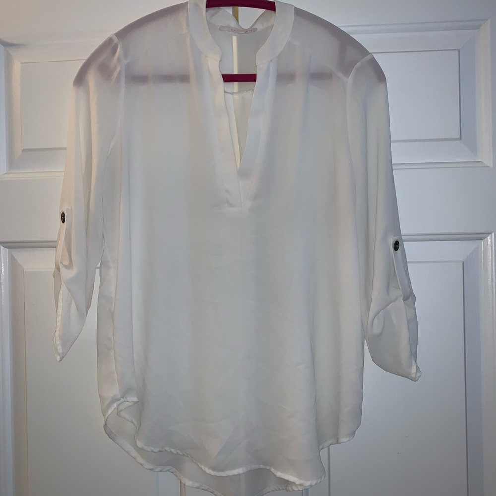 Lush white blouse shirt